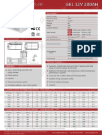 Specification: 200ah 158ah 128ah