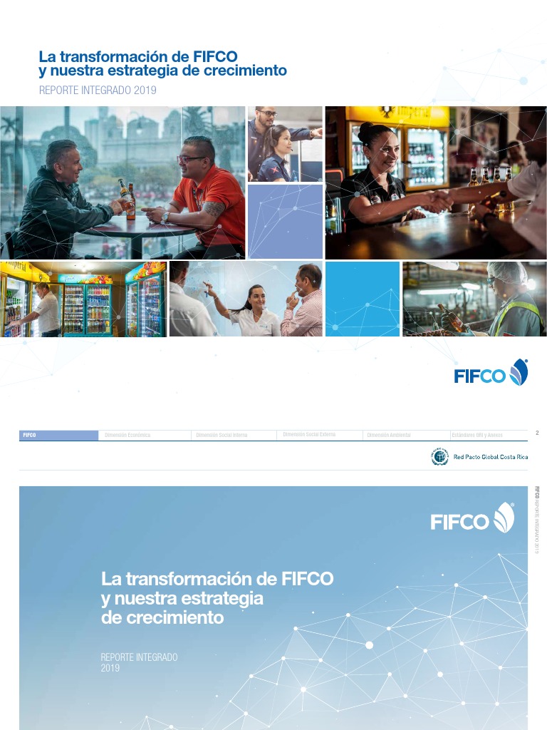 Reporte Integrado FIFCO 2019 | PDF | Sustentabilidad | Costa Rica