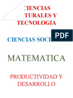 Ciencias Naturales Y Tecnologia