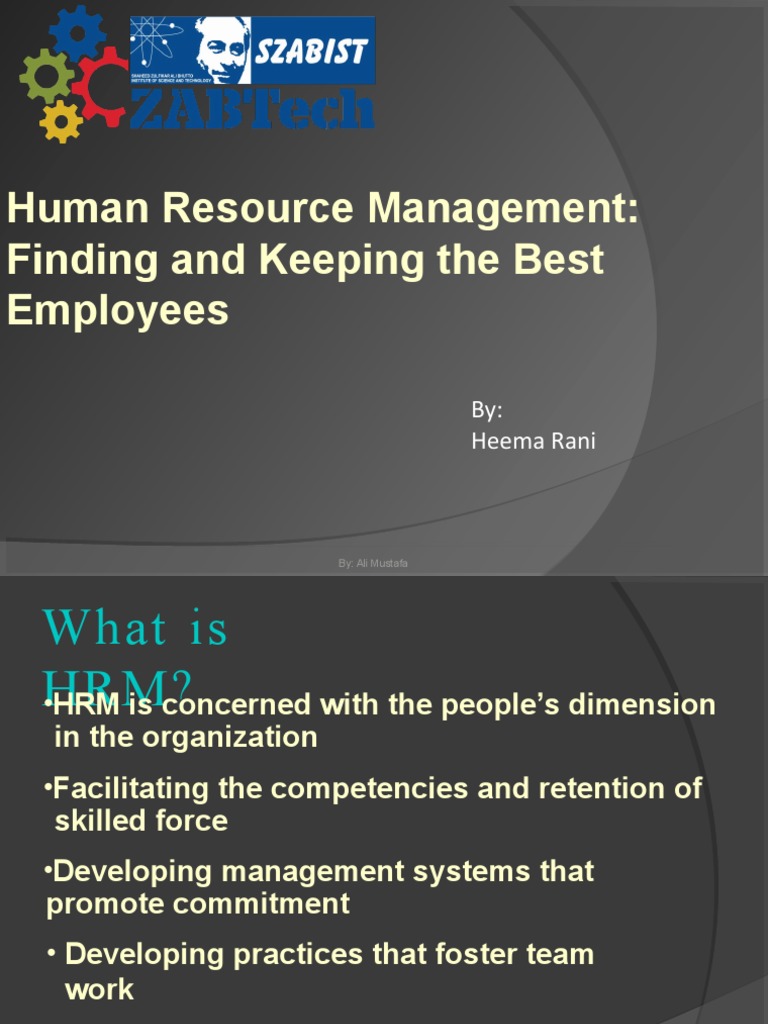 Module 7 Human Resource Management | PDF | Human Resource Management ...