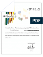 BRICS - Certificados - Sulafricano - Pedro Henrique Braz de Castro