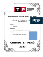 Chimbote - Perú 2023: Universidad Tecnologica Del Perú