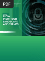 India Insurtech Landscape and Trends: APRIL 2022