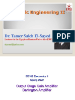 EE102 Electronic Engineering II