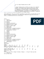 Ensayo Del Hockey Sobre Césped en Los Juegos Panamericanos de 2007