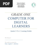 Grade One: Computer For Digital Learners