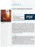 Lenses and Optical Instruments: Major Points