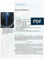 Special Relativity: Major Points