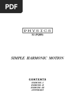 Simple Harmonic Motion