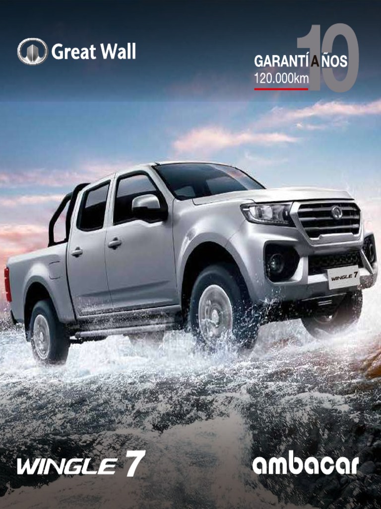 Ficha Tecnica Great Wall Wingle 7 PDF