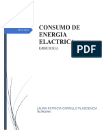 Consumo de Energia Elactrica: Ejercicio 3