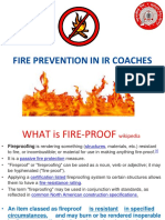 Fire Safety in Coaches