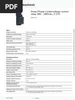 Harmony Control Relays - RM22TU23