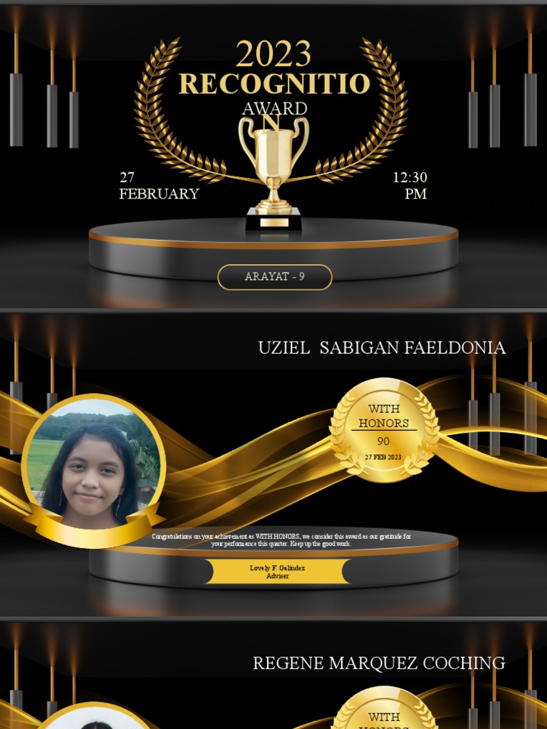 Recognition Program Pdf