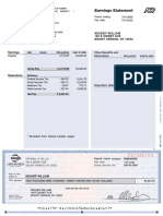 Earnings Statement: Nesseif William 160 E Sidney Ave Mount Vernon, Ny 10552