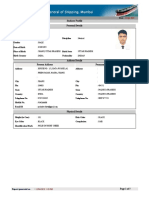 Seafarer Profile Personal Details::: Shubham