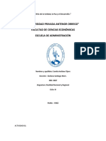 Universidad Privada Antenor Orrego" Facultad de Ciencias Económicas Escuela de Administración