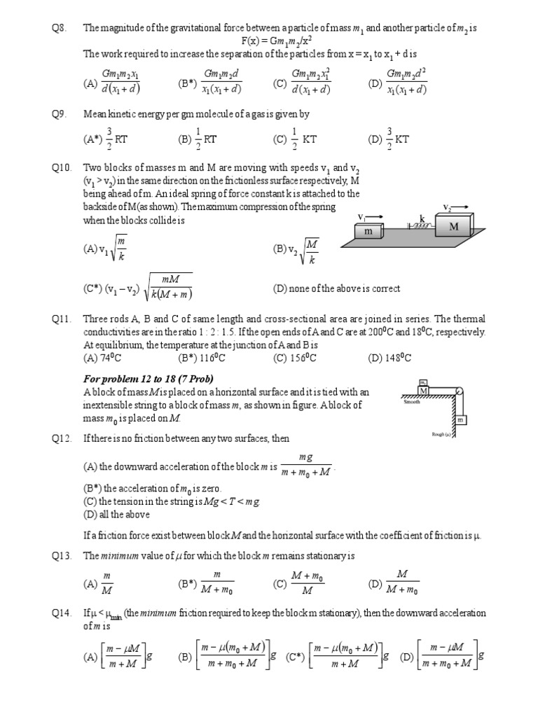 PHYSICS-03 12th (A1) CLASS TEST | PDF | Electric Field | Gases