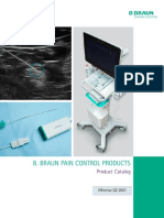 B. Braun Pain Control Products: Product Catalog