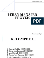 Peran Manajer Proyek