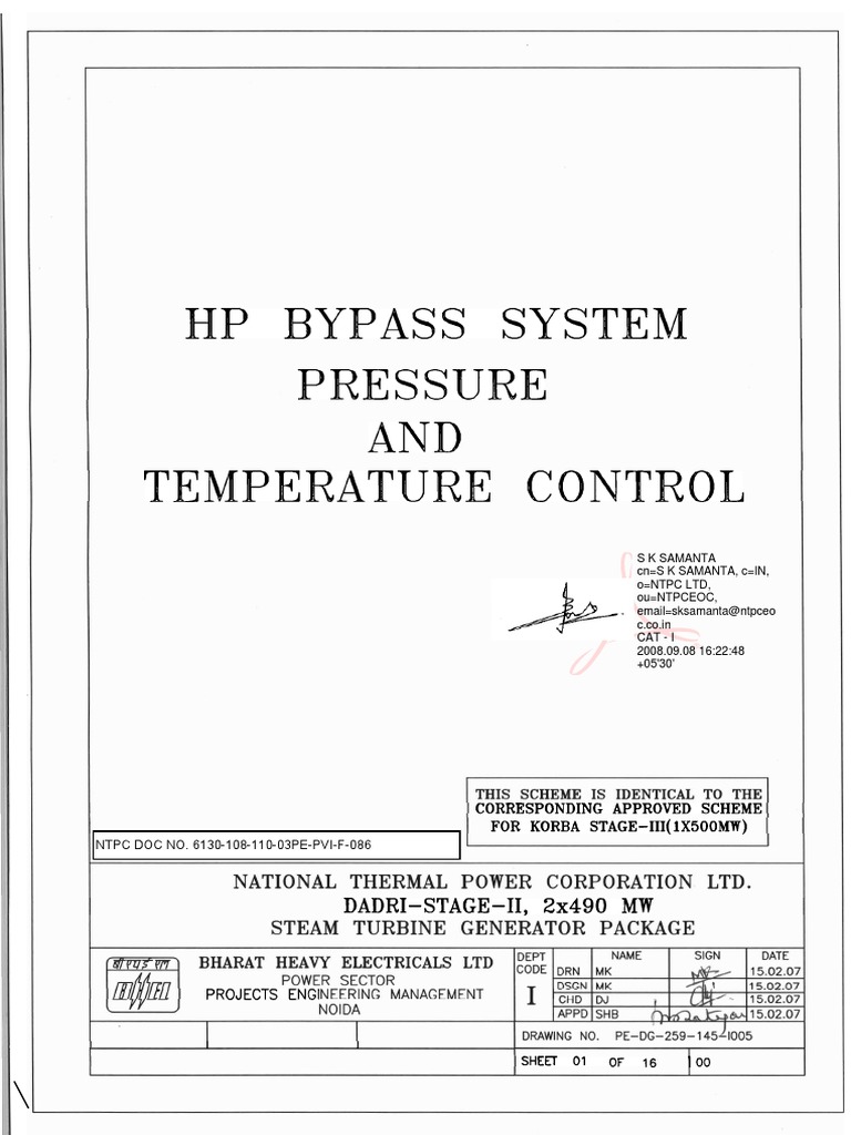 Guidelines For House Load Operation PDF Valve Manufactured Goods