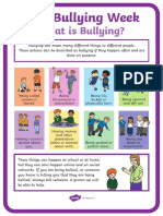 T C 7015 Antibullying Week What Is Bullying Poster - Ver - 2