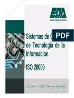 Presentación Iso 20000