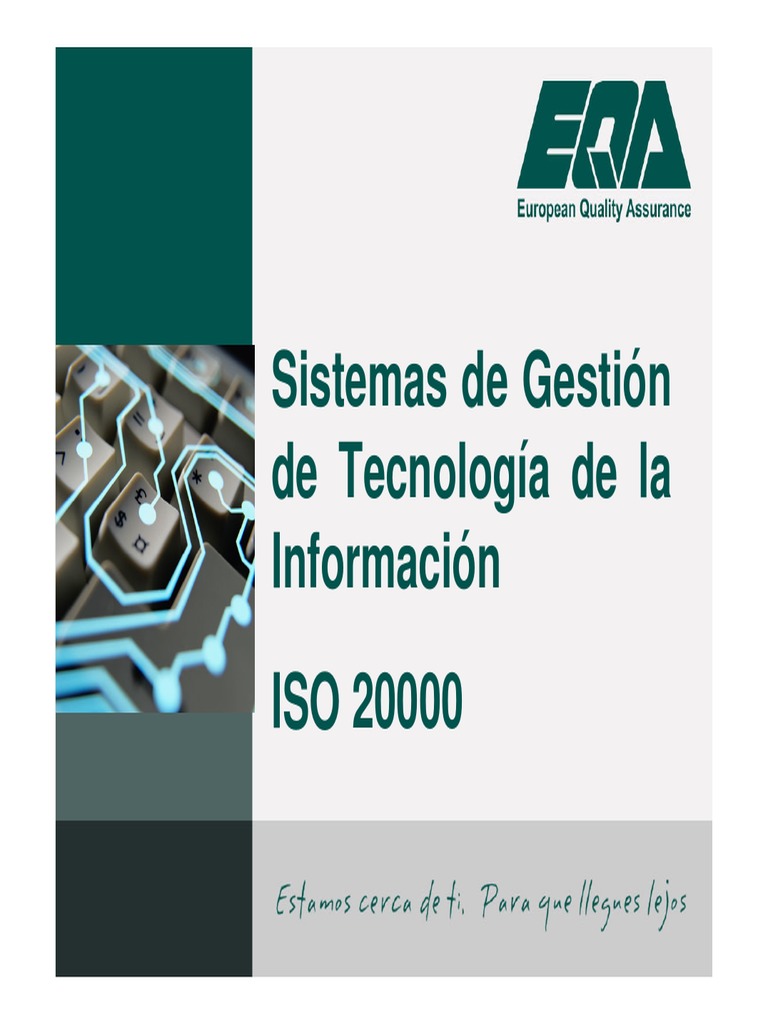 Gestión de Servicios TI: ISO 20000 | PDF | Economias | Business