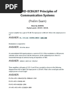 UGRD-ECE6207 Principles of Communication Systems: (Prelim Exam)