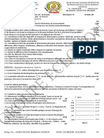 Partie A: Evaluation Des Ressources / 32 Points EXERCICE 1: Vérification Des Savoirs / 8 Points