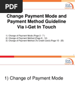 I GET TOUCH - STEP of Change-Payment Method