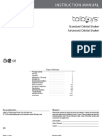 00 Talboys Orbital Shakers Instruction Manual Rev 13