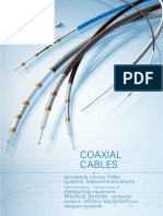 Coaxial Cables: Medical