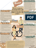 Champagne Fun Abstract Gender Equality Poster
