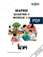 Quarter 3 Module 1-2: Mapeh