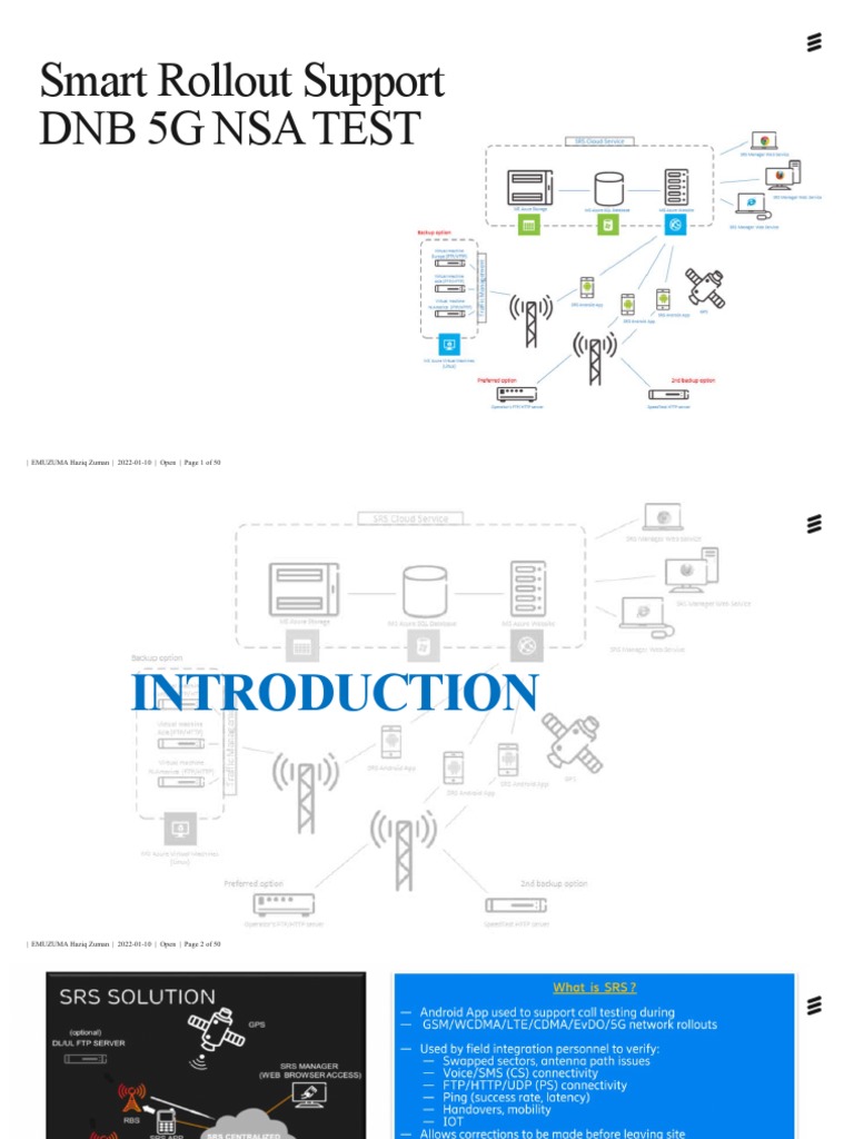 5G TCU and DNB Testing Overview | PDF