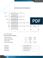 Permasalahan Satu:: Struktur Tembok Beton Bertulang (RC) Dan Rangka Baja