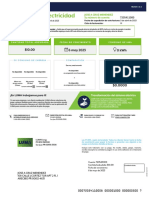 Su Factura de Electricidad: $10.00 6 May 2023 0 KWH