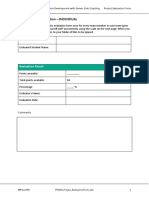 IT6036 Project PeerSelfEvaluationForm V2a