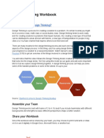 Design Thinking Workbook and Presentation - Tagged 2