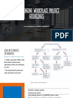 The Changing Workplace Project Guidelines