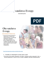 Obyvatelstvo Evropy: Sanostatná Práce