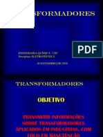 TRANSFORMADORES - Trabalho