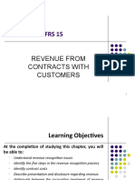 IFRS 15 REVENUE FROM CONTRACTS WITH CUSTOMERS