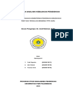 Makalah Analisis Kebijakan Pendidikan