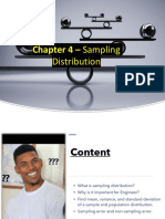 Chapter 4 - Sampling: Distribution