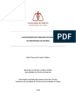 A Intervenção Dos Tribunais Estaduais Na Arbitragem Voluntária