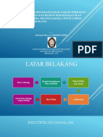 Pengaruh Aklimatisasi Kadar Garam Terhadap Nilai Kematian Dan