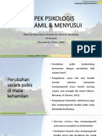 Aspek Psikologis Ibu Hamil & Menyusui