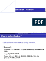 Defuzzification